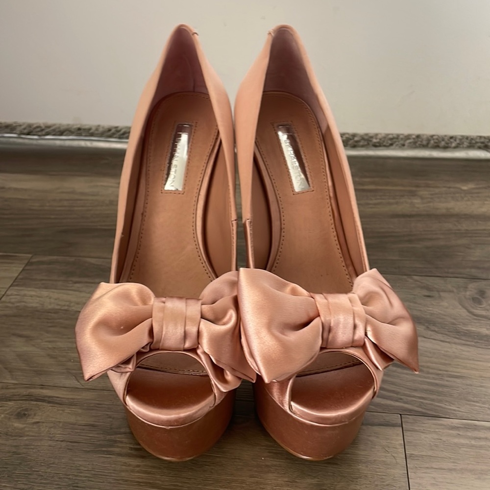 Light Baby Pink Platform Heels